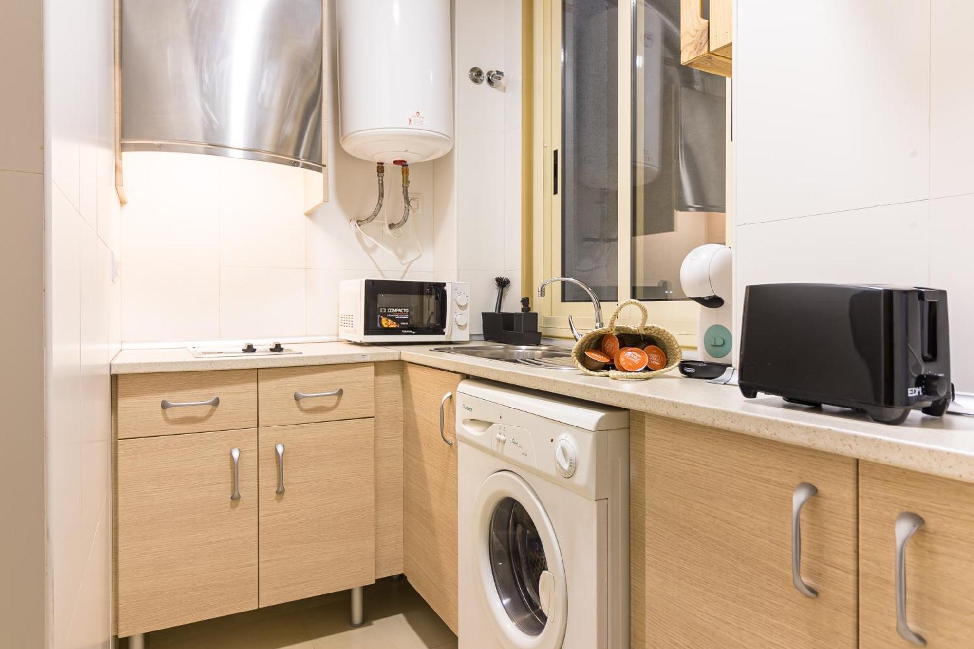Malaga Center Flat La Victoria City Center Leilighet Eksteriør bilde