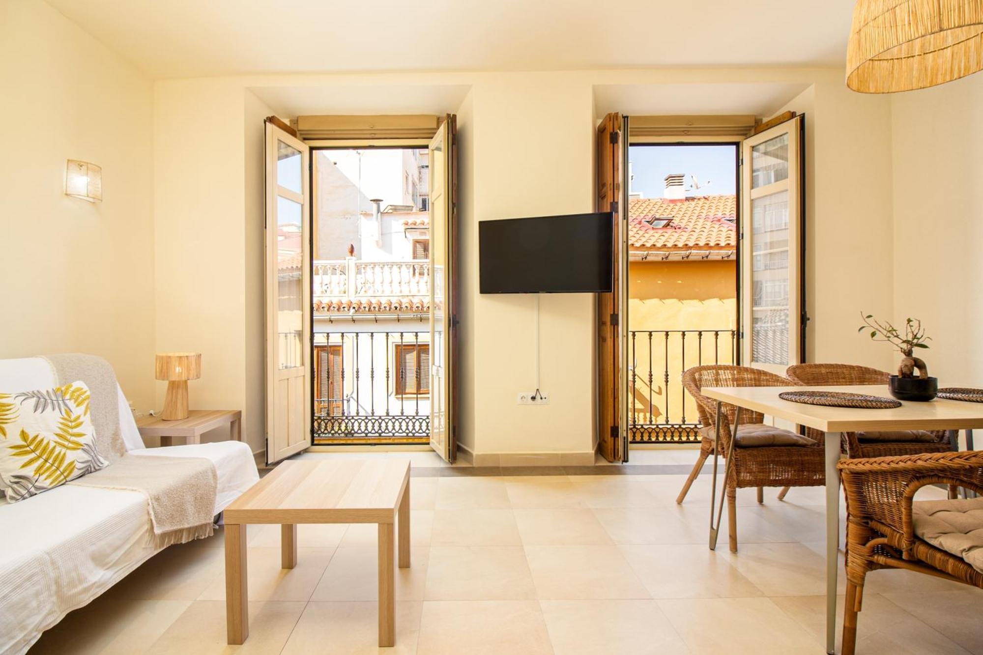 Malaga Center Flat La Victoria City Center Leilighet Eksteriør bilde