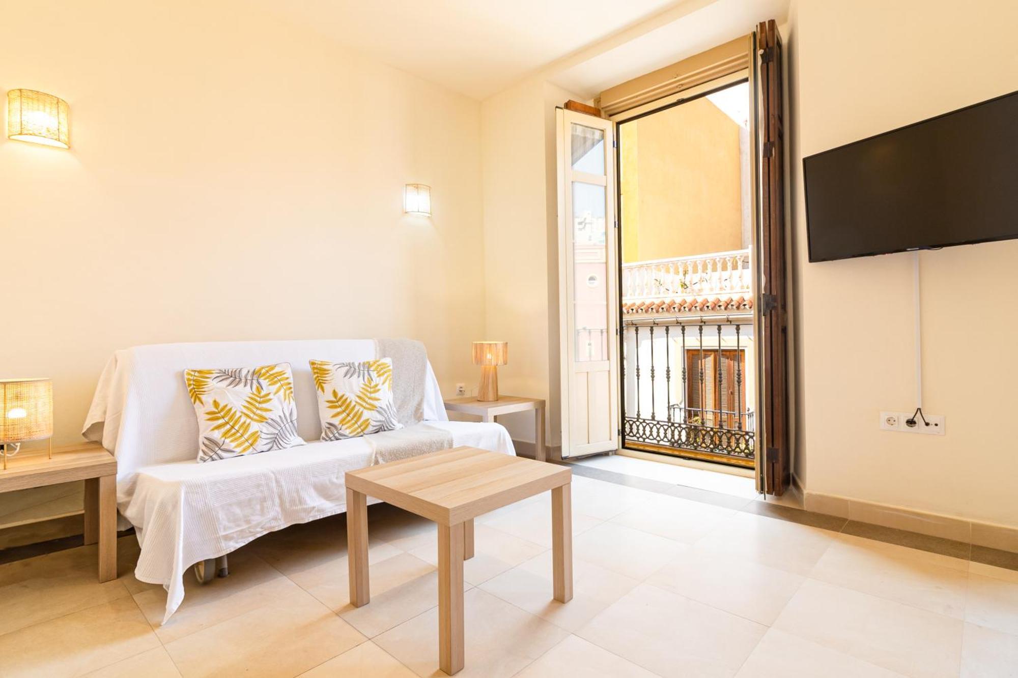 Malaga Center Flat La Victoria City Center Leilighet Eksteriør bilde